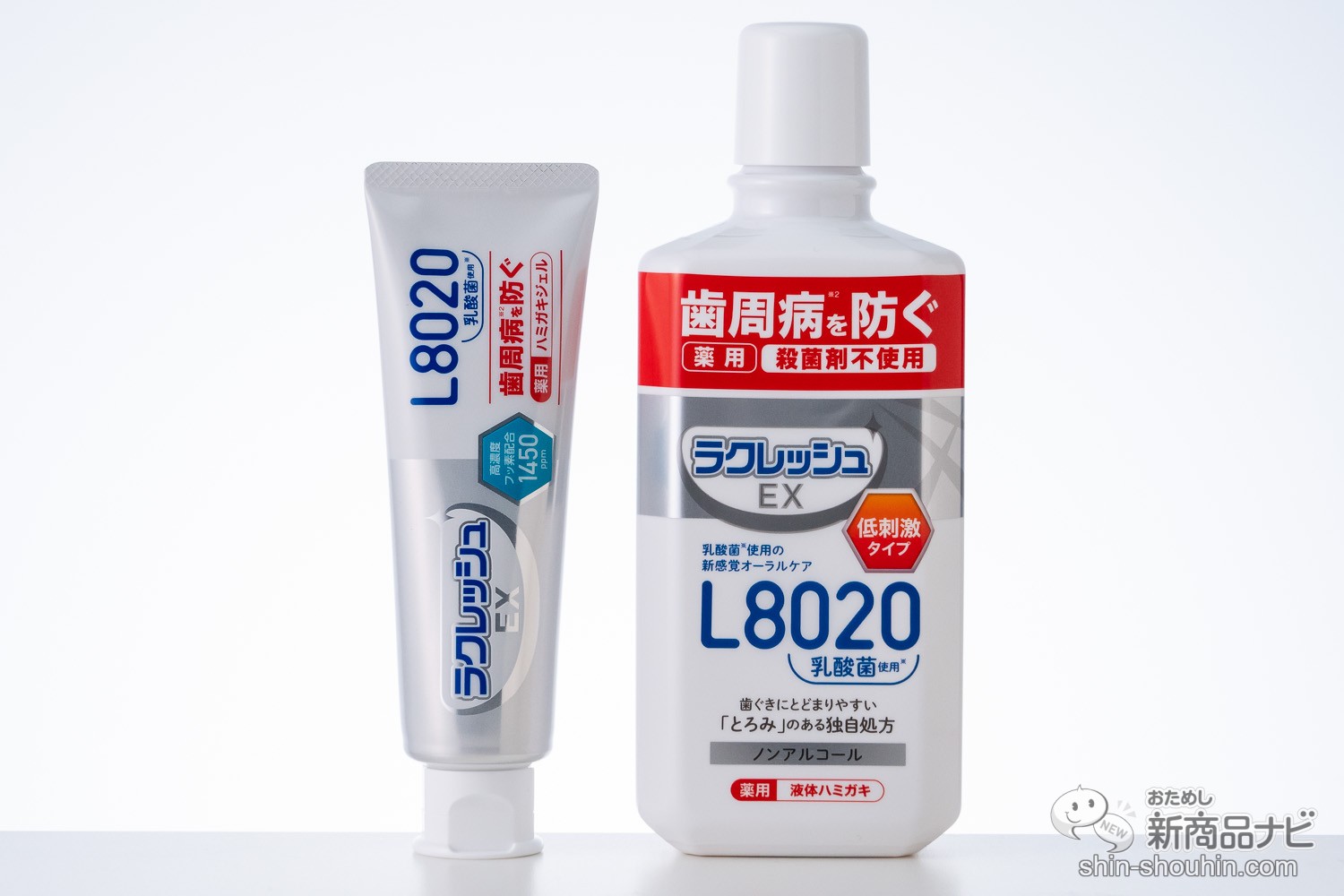 L8020乳酸菌配合の新感覚歯磨き『ラクレッシュ EX 薬用 ハミガキ