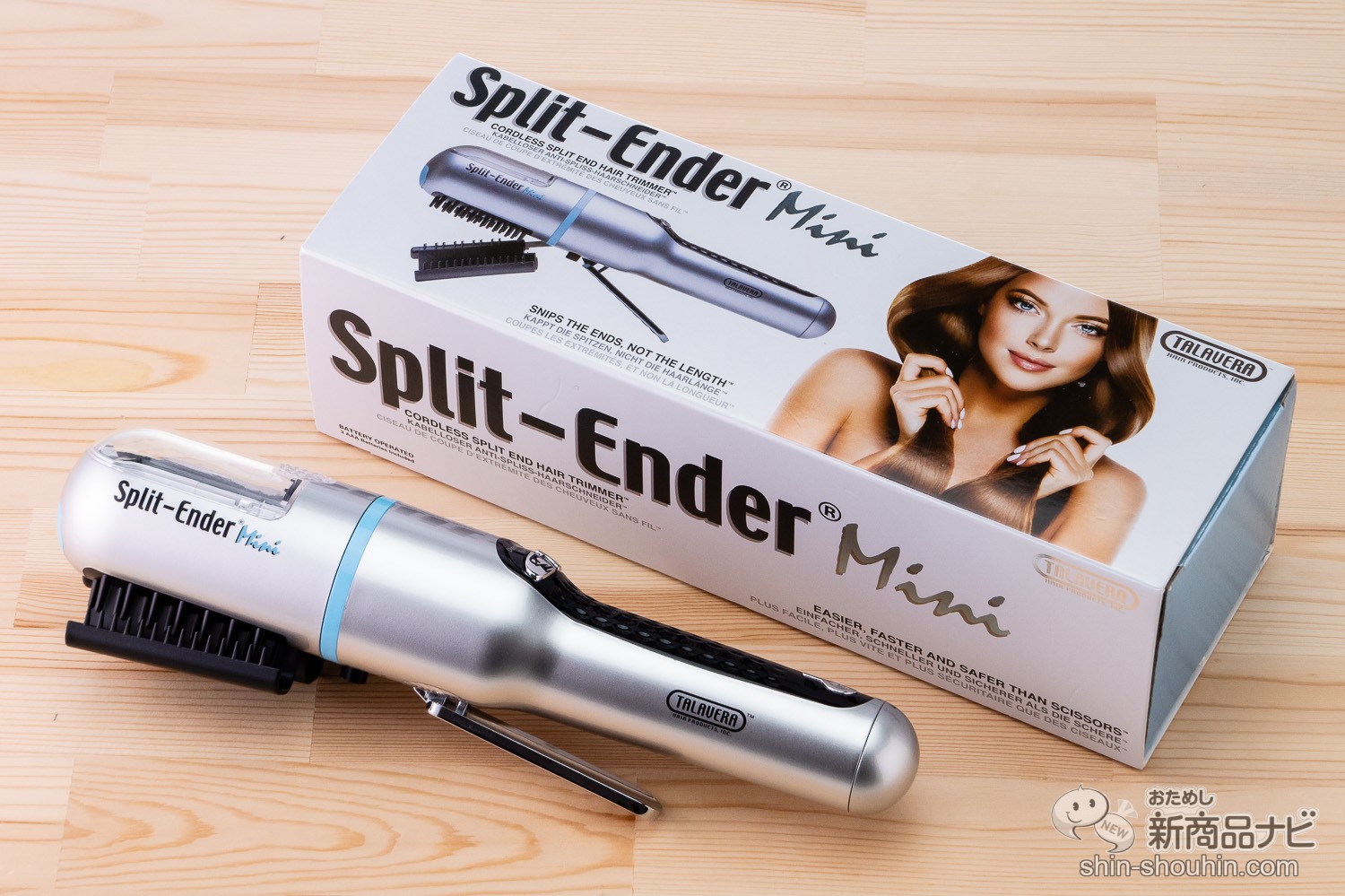 Split Ender mini(スプリットエンダーミニ)ブルー 枝毛カッター - ヘア ...